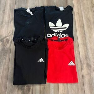 Lot of 4 Adidas Casual Athletic‎ Shirt Men Large